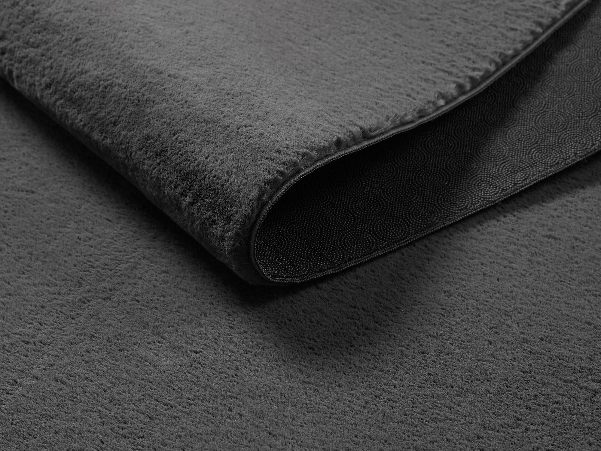 Thumbnail - Teppich Cozy anthrazit B/H/L: ca. 80x12x150 cm