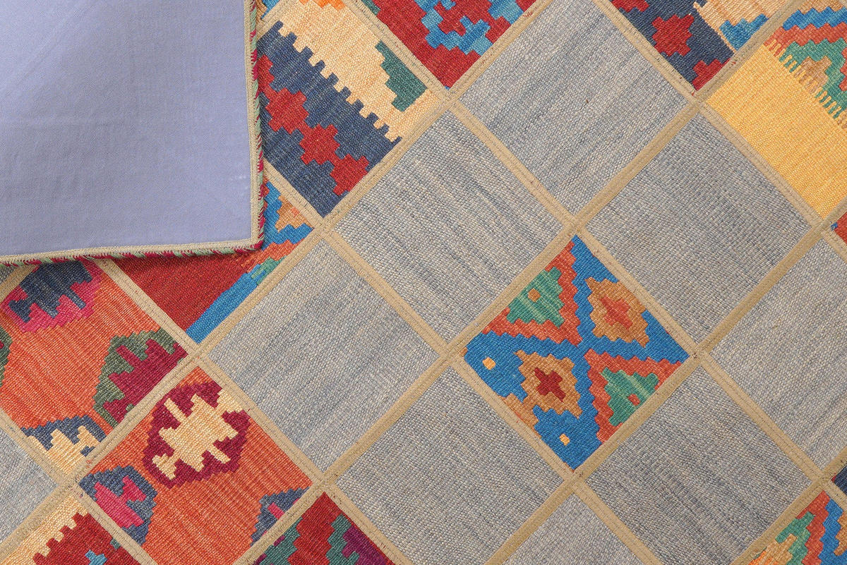 PersaTepp Teppich Kelim Tekkehdouz bunt B/H/L: ca. 150x1x200 cm Kelim Tekkehdouz - bunt (200,00/150,00/1,00cm) - PersaTepp