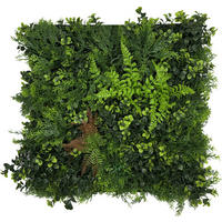 Wand-und Akustikpaneel grün L/B/H: ca. 52x52x0,4 cm pro Stück Wandpaneel 52x52 Green Mixed Flora - grün (52,00/52,00/0,40cm)