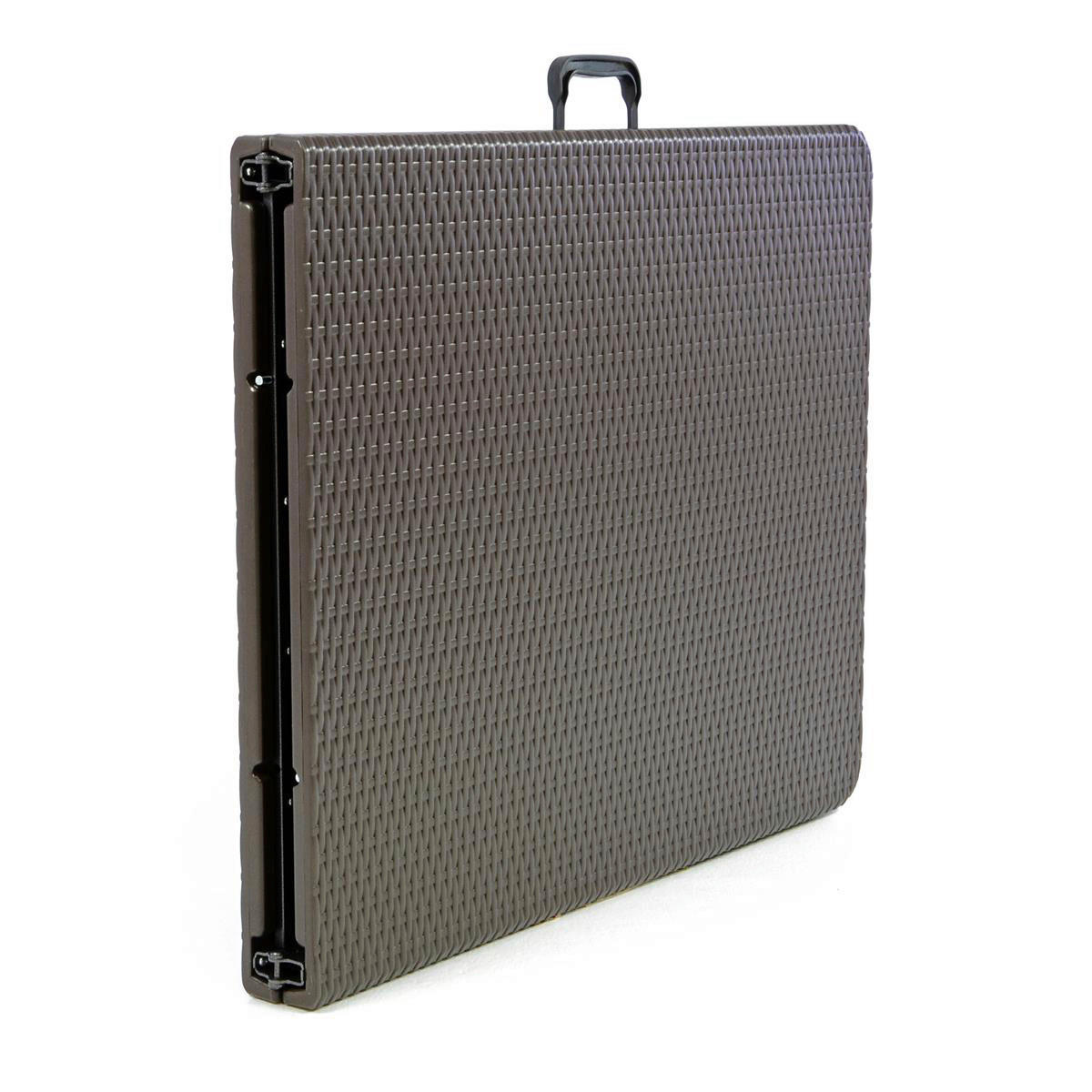 VCM Bierzeltgarnitur braun Metall L: ca. 180 cm Bierzeltgarnitur_3tlg. - braun (180,00cm) - VCM