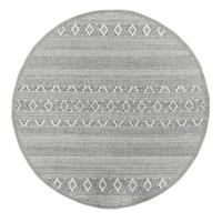 Merinos Teppich Ottowa grau B/L: ca. 160x160 cm Ottowa - grau (160,00/160,00cm) - Merinos