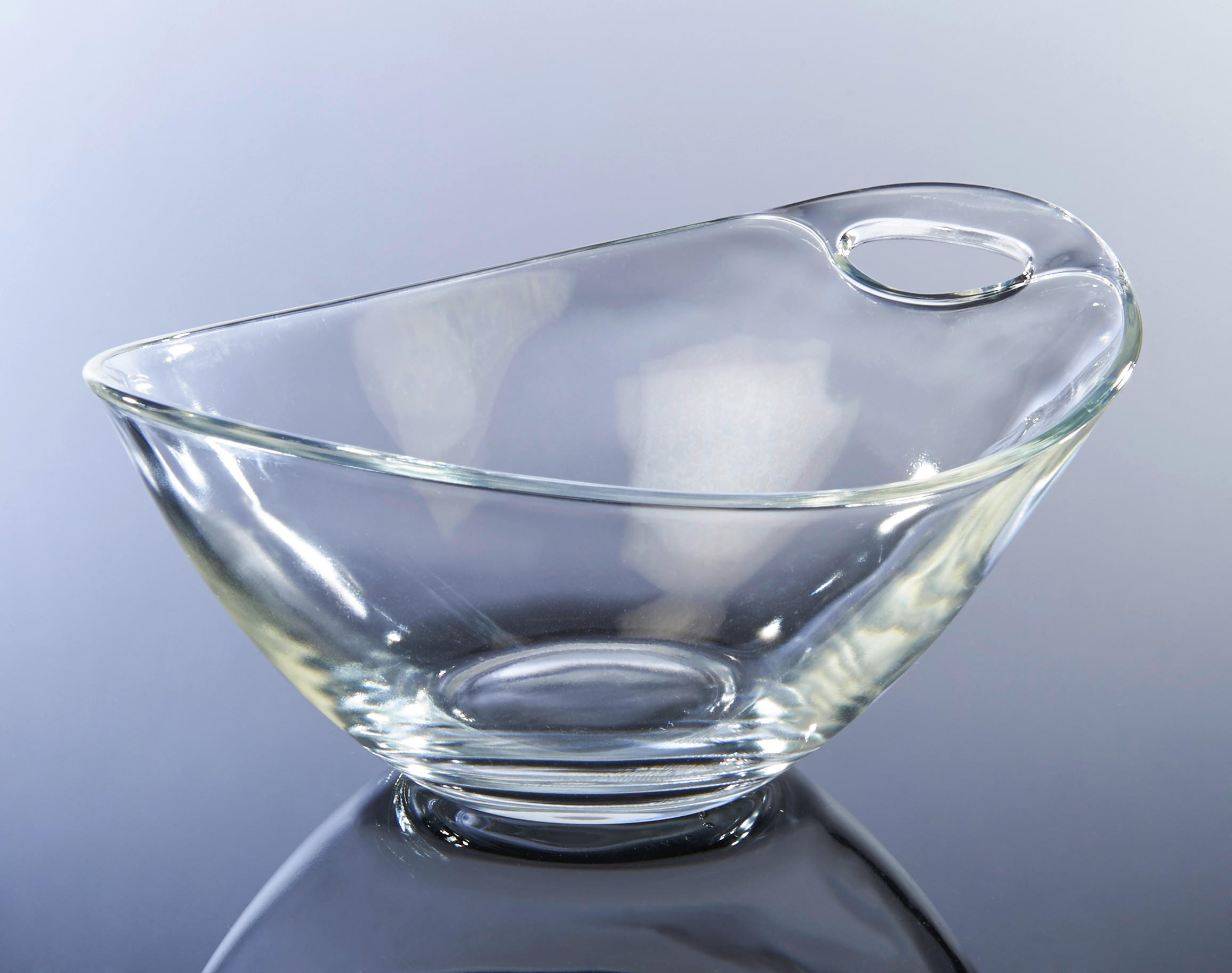 Schale klar Glas B/H/L: ca. 18x10x18 cm Schale_Galaxy - klar (18,00/18,00/10,00cm)