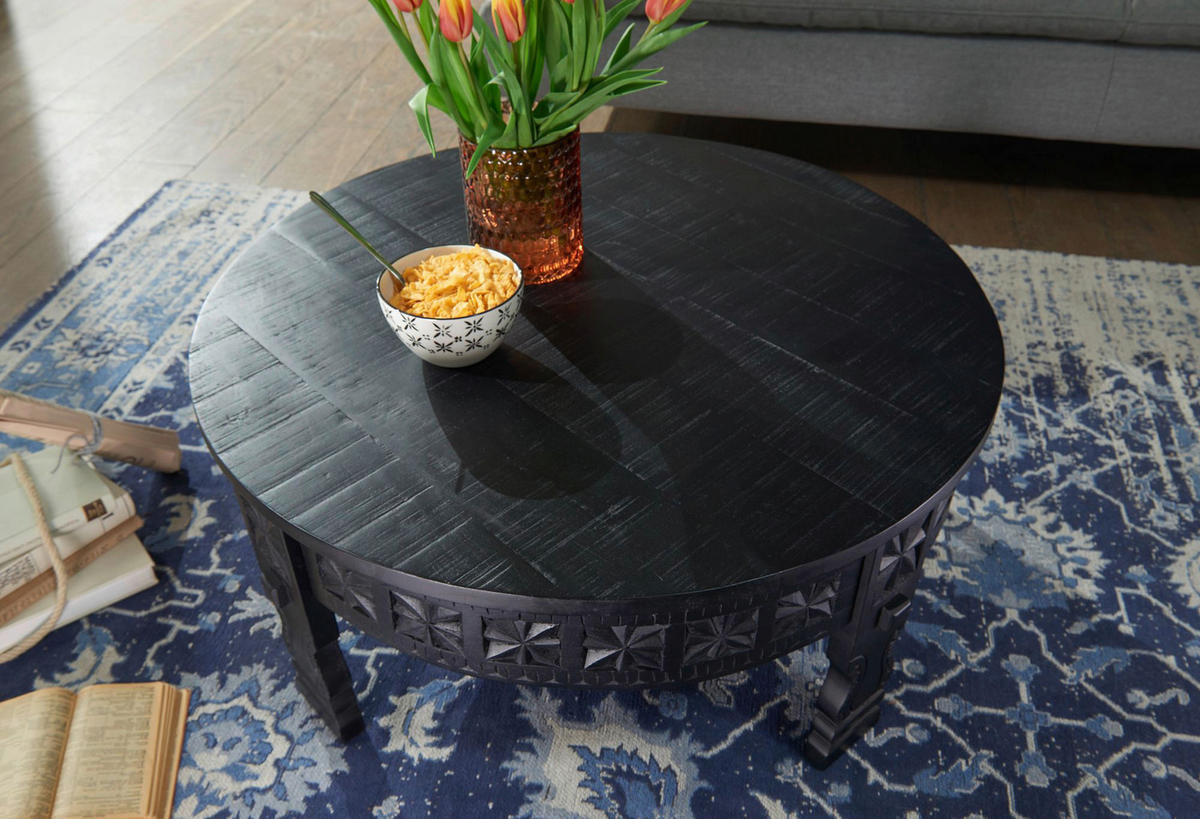Couchtisch braun B/H/T: ca. 0x36x0 cm Couchtisch - braun (0,00/36,00/0,00cm) - Wohnling