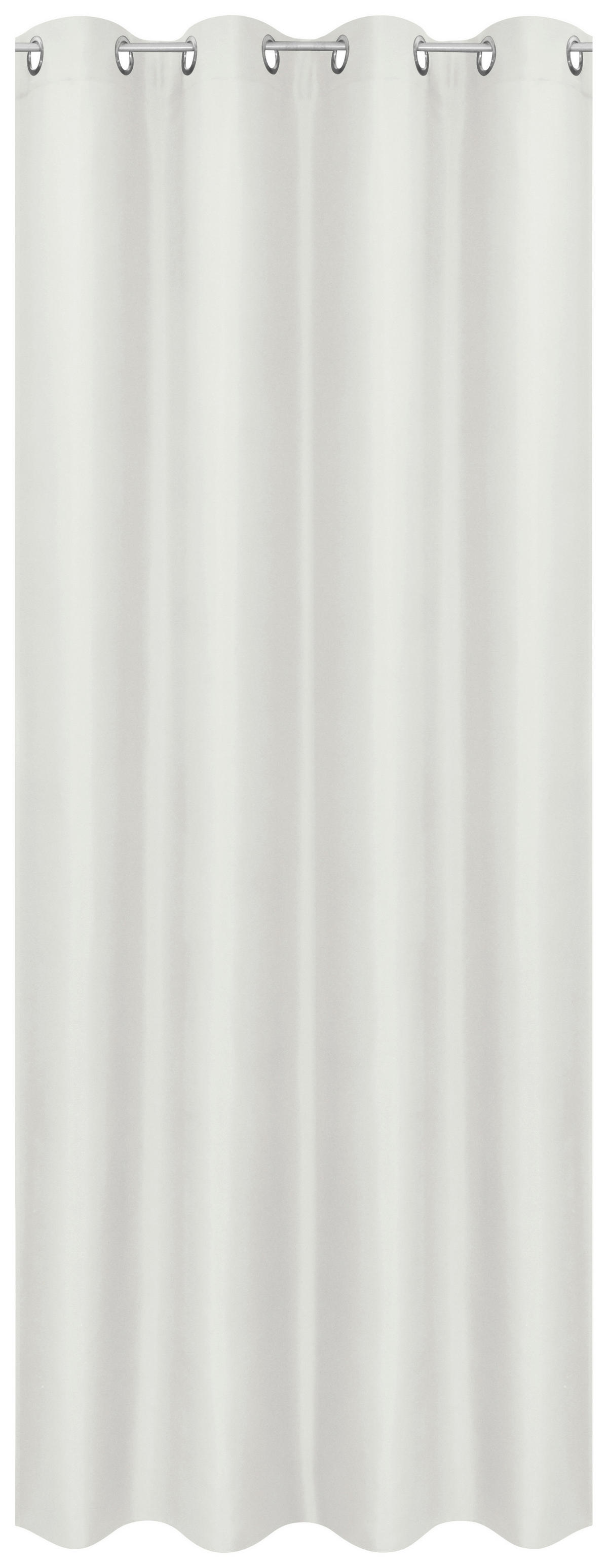 POCOline Ösenvorhang Barnaby weiß B/L: ca. 140x235 cm Barnaby - weiß (140,00/235,00cm) - POCOline