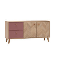 Lowboard Visby Eiche Nachbildung mauve B/H/T: ca. 109x44,1x33,05 cm Visby - Eiche/mauve (109,00/44,10/33,05cm) - Schildmeyer