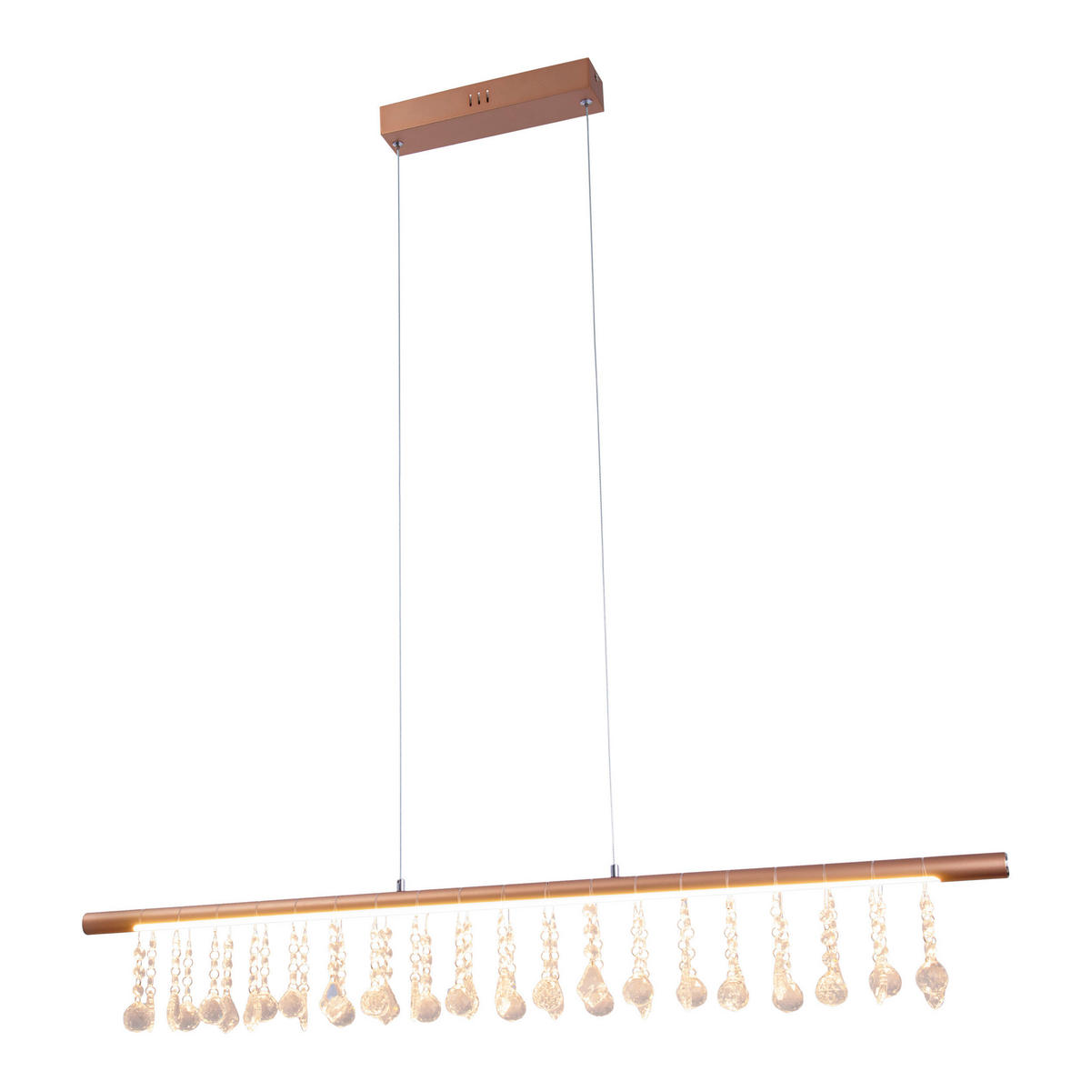 Näve Leuchten Pendelleuchte 7093158 gold Metall Kunststoff B/H/T: ca. 6x120x100 cm null 1 Brennstellen Nobilis - gold (6,00/120,00/100,00cm) - Näve Leuchten