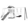 AXI Spielturm Beach Tower weiß B/H/L: ca. 519x242x349 cm Beach Tower - weiß/grau (349,00/519,00/242,00cm) - AXI