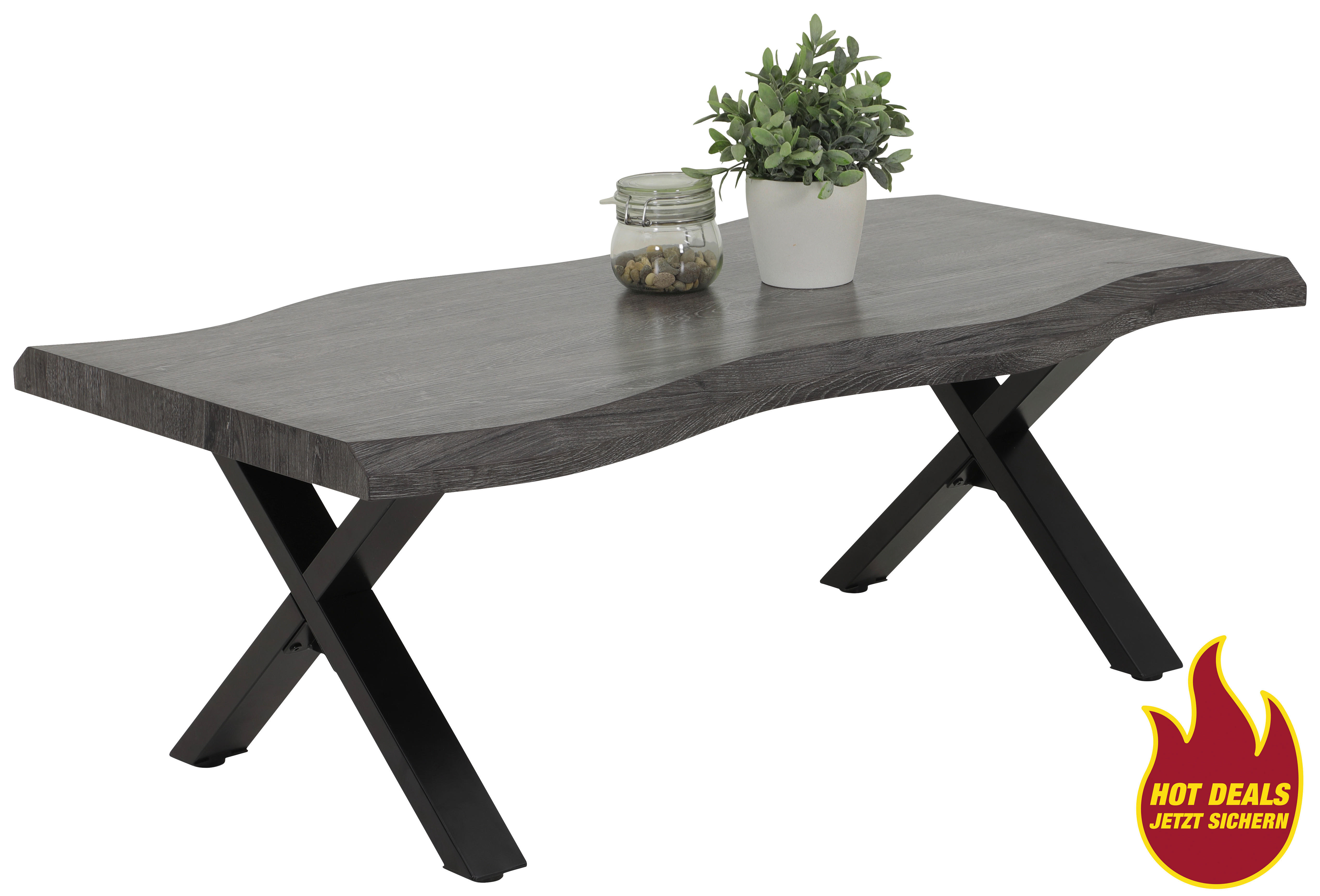 Couchtisch Gerd Nachbildung B/H/T: ca. 110x42x60 cm Gerd - (110,00/42,00/60,00cm)