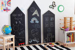d-c-fix Tafelfolie schwarz B/L: ca. 90x150 cm Tafelfolie schwarz - schwarz (90,00/150,00cm)