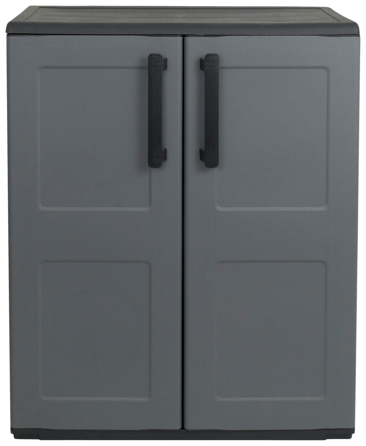 ArtPlast Kunststoffschrank Free niedrig grau Kunststoff B/H/T: ca. 68x84x37 cm Free niedrig - grau (68,00/84,00/37,00cm) - ArtPlast