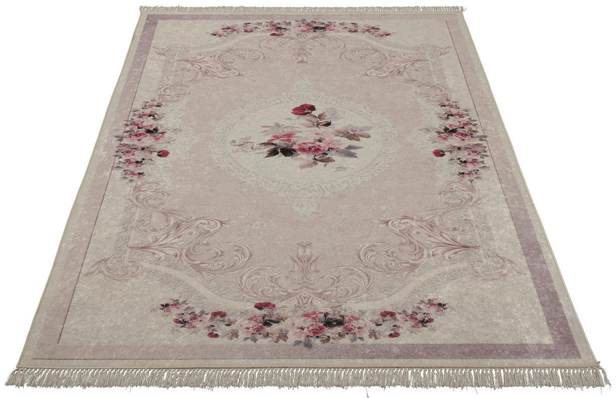 Druckteppich Sunshine rosa B/L: ca. 80x150 cm Sunshine - rosa (80,00/150,00cm)