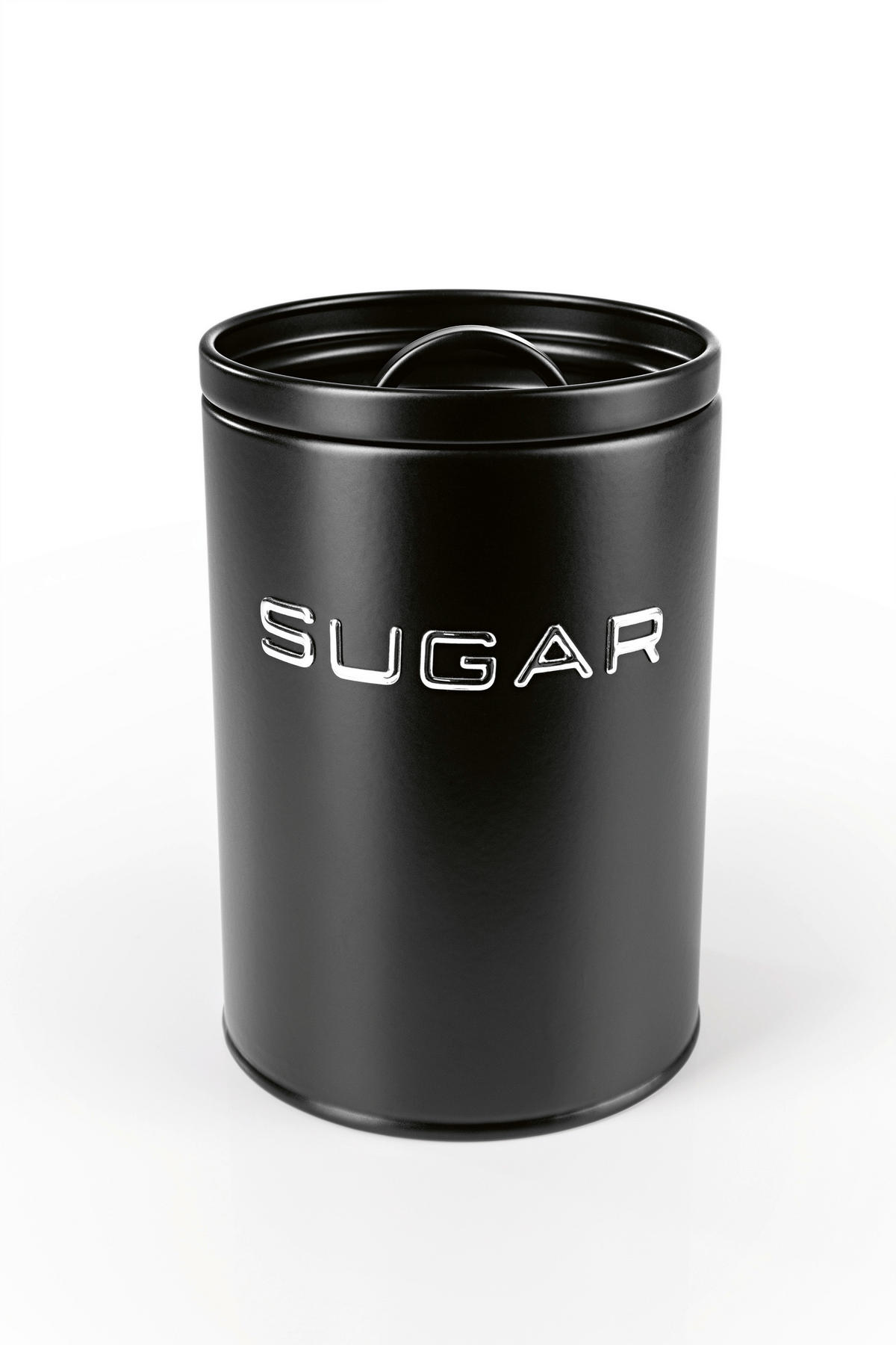 GOURMETmaxx Vorratsdosenset schwarz B/H/L: ca. 18x23x34 cm Vorratsdosenset_8tlg. - schwarz (34,00/18,00/23,00cm) - GOURMETmaxx