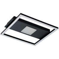 POCOline LED-Deckenleuchte schwarz B/H/L: ca. 33x6x36 cm LED-Deckenleuchte_Quadra - schwarz (36,00/33,00/6,00cm) - POCOline