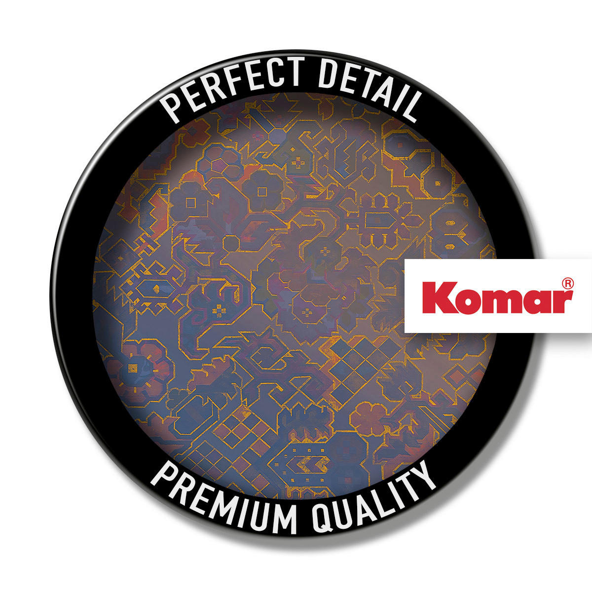 Komar Fototapete Ornament D: ca. 125 cm Ornament - (125,00cm) - Komar
