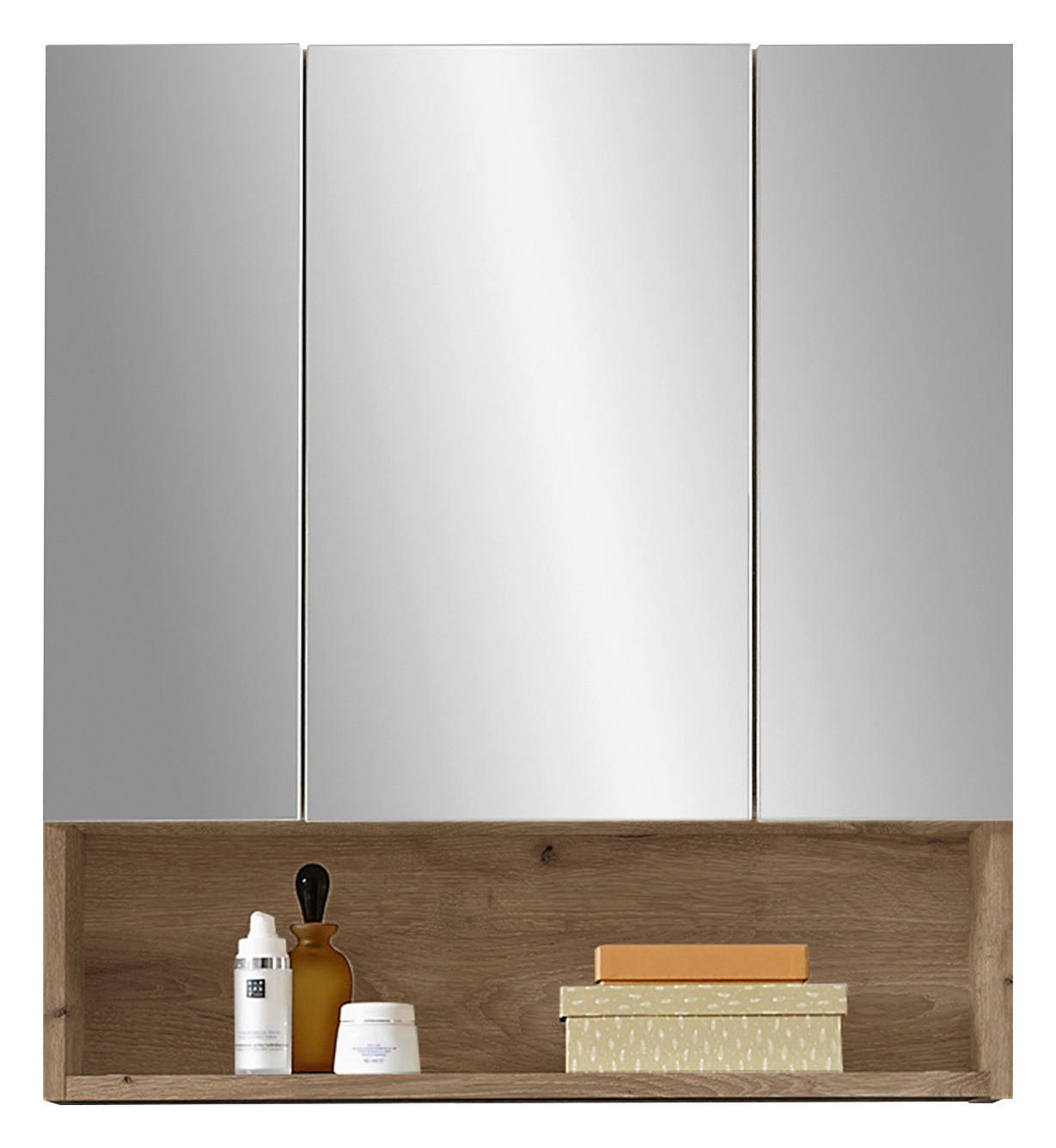 Spiegelschrank Heppo Eiche Eiche Viking Nachbildung B/H/T: ca. 65x71x20 cm Heppo - Eiche (65,00/71,00/20,00cm)