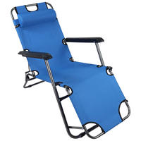 VCM Relaxliege Maltosa blau Stahl Maltosa - blau - VCM