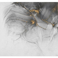 Komar Fototapete Ink Gold Flow B/L: ca. 300x280 cm Ink Gold Flow - (300,00/280,00cm) - Komar