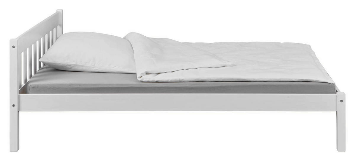 Bett Vilmar weiß Liegefläche B/L: ca. 140x200 cm Vilmar - weiß (148,00/70,00/210,00cm)