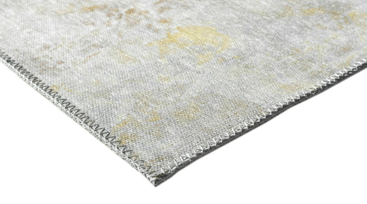 Teppich Edessa grau B/L: ca. 80x150 cm Edessa - gold/grau (80,00/150,00cm)