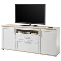 TV-Highboard Romance Sibiu Lärche Nachbildung San-Remo Nachbildung B/H/T: ca. 190x82x44 cm Romance - (190,00/82,00/44,00cm)