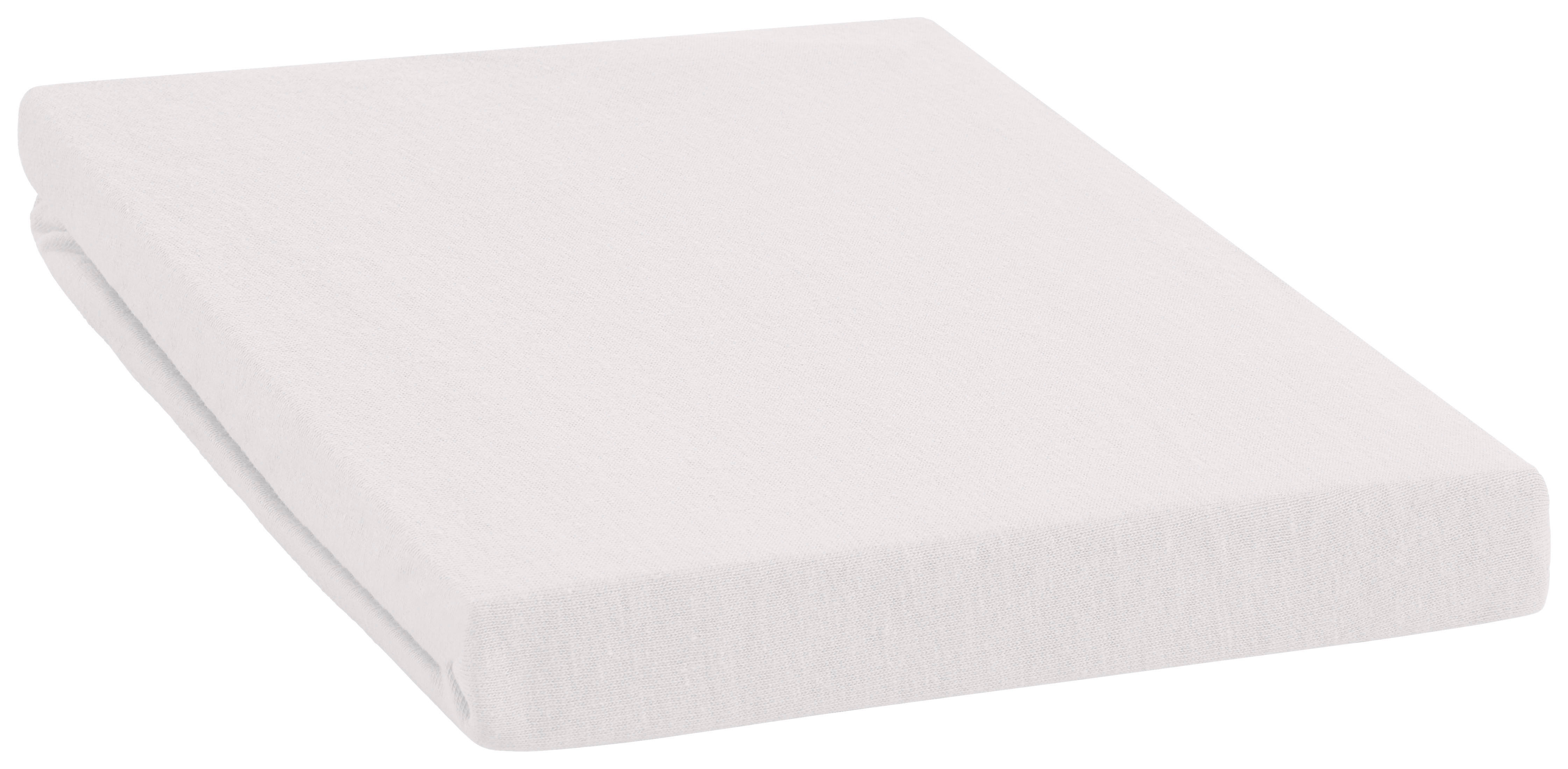 Jersey Spannbetttuch Baby-Spannbetttuch-Jersey 70x140cm - weiß (70,00/140,00cm)