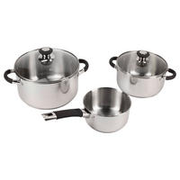 SAN IGNACIO Topfset BILMA silber Aluminium 5 tlg. BILMA - silber - SAN IGNACIO