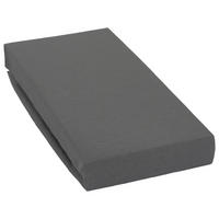 Spannbetttuch Jersey Spannbetttuch_Jersey 150x200cm - anthrazit (150,00/200,00cm) - oh cosy