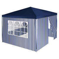 VCM Pavillon royalblau Polyester-Mischgewebe B/H/L: ca. 300x187x300 cm Pavillon - royalblau (300,00/300,00/187,00cm) - VCM