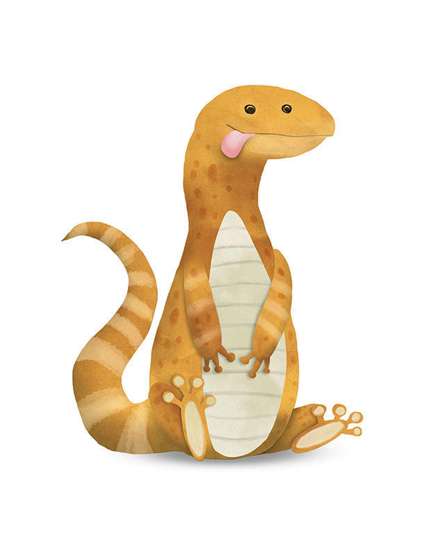 Komar Poster Cute Animal Lizard günstig online kaufen