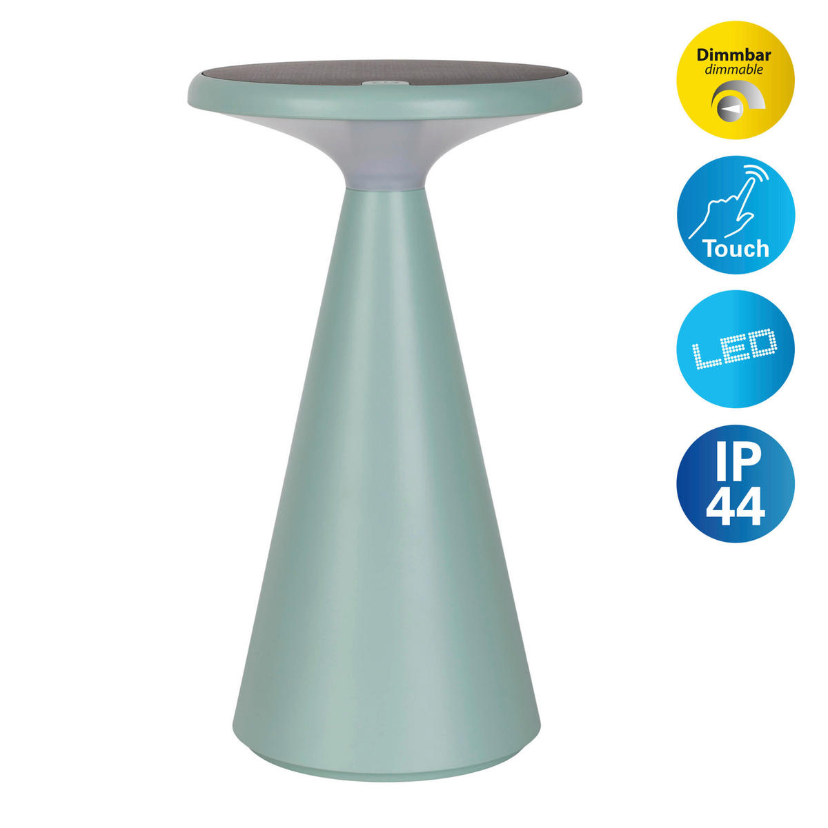 LED-Außentischleuchte mint B/H/T/D: ca. 11,5x20x11,5x11,5 cm PALU - mint (11,50/20,00/11,50cm) - Näve Leuchten
