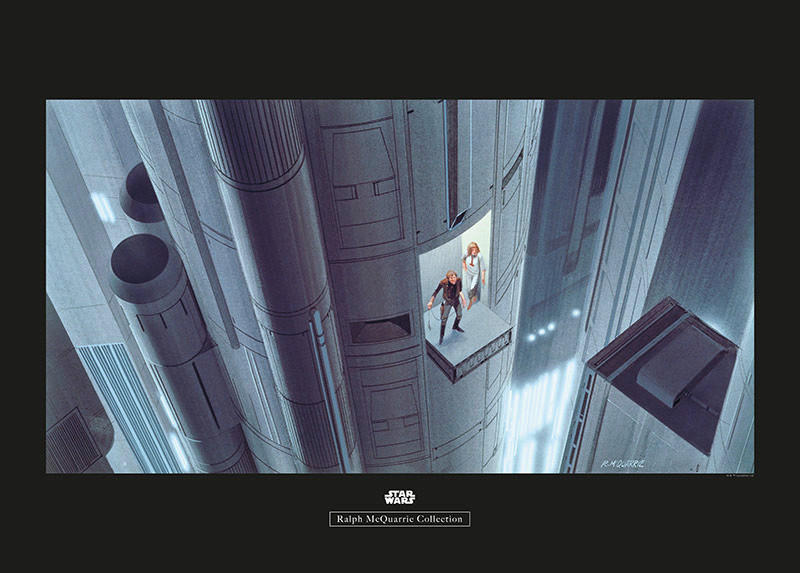 Komar Poster Star Wars Classic RMQ Escape Plan Star Wars - Intro B/L: ca. 70x50 cm