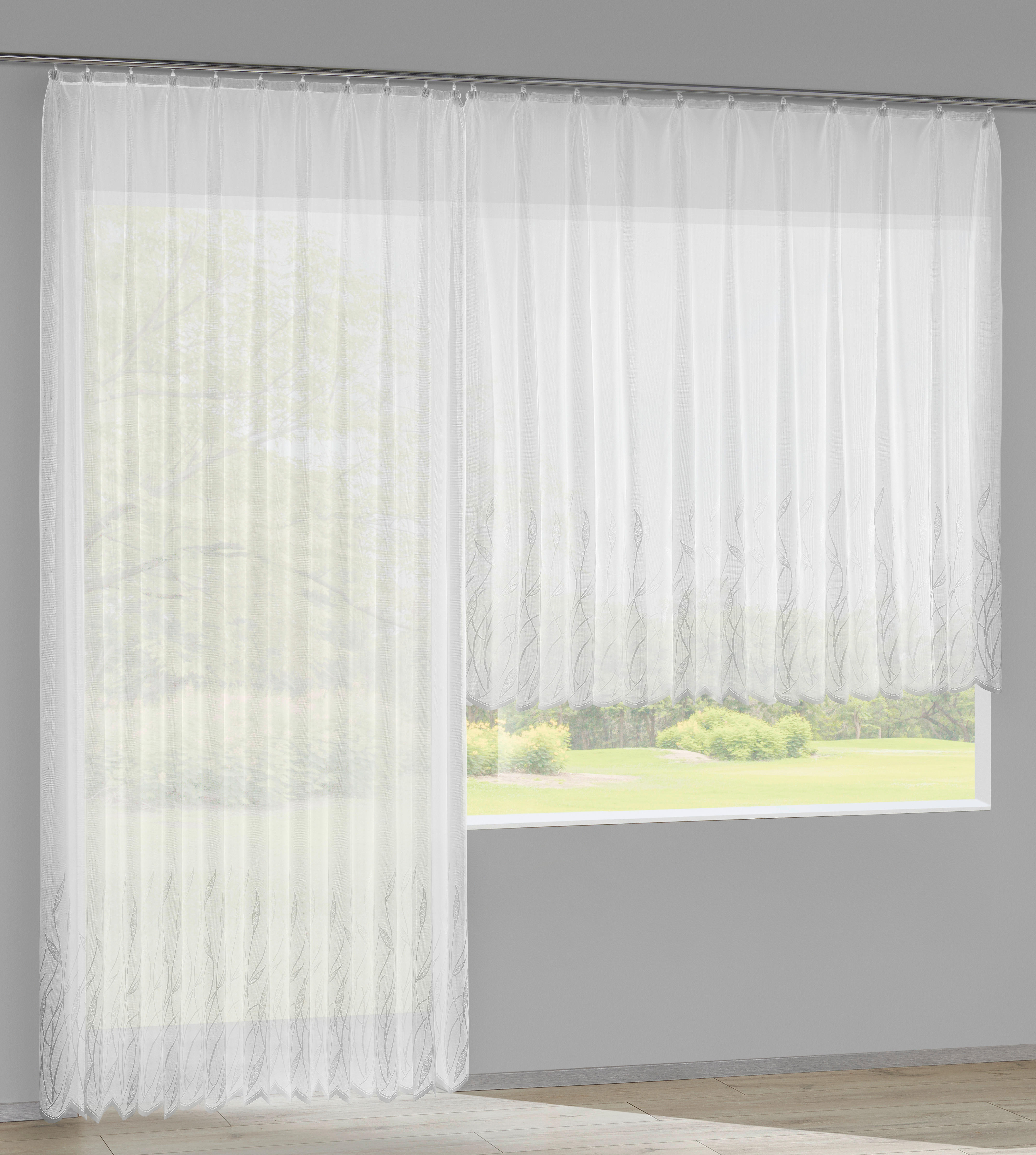 Fertigstore Graz weiß B/L: ca. 300x225 cm Graz - weiß (300,00/225,00cm) - POCOline