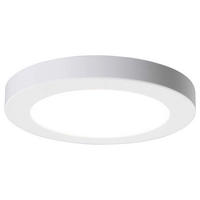 Näve Leuchten LED-Deckenleuchte weiß Metall Kunststoff B/H/T/D: ca. 17x1,9x17x17 cm BONUS - weiß (17,00/1,90/17,00cm) - Näve Leuchten