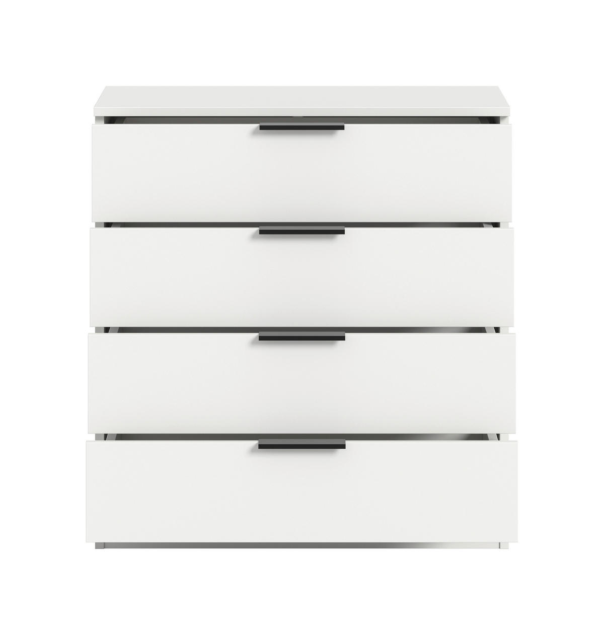 Kommode KOPENHAGEN weiß B/H/T: ca. 74x80x35 cm KOPENHAGEN - weiß (74,00/80,00/35,00cm) - xonox.home