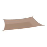 PLATINUM Sonnensegel Coolfit sand Polyethylen Coolfit - sand - PLATINUM
