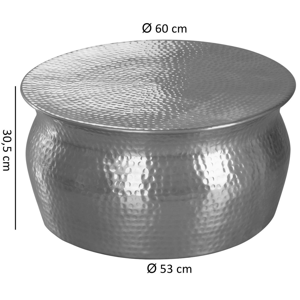 Couchtisch  B/H/T: ca. 60x30x60 cm Couchtisch - (60,00/30,00/60,00cm) - Wohnling