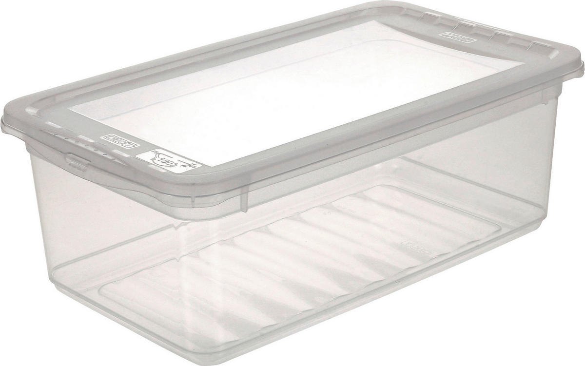 keeeper Box-Basixx natur B/H/L: ca. 19,5x12x39 cm Box_Basixx 5,6l - natur/transparent (39,00/19,50/12,00cm) - keeeper