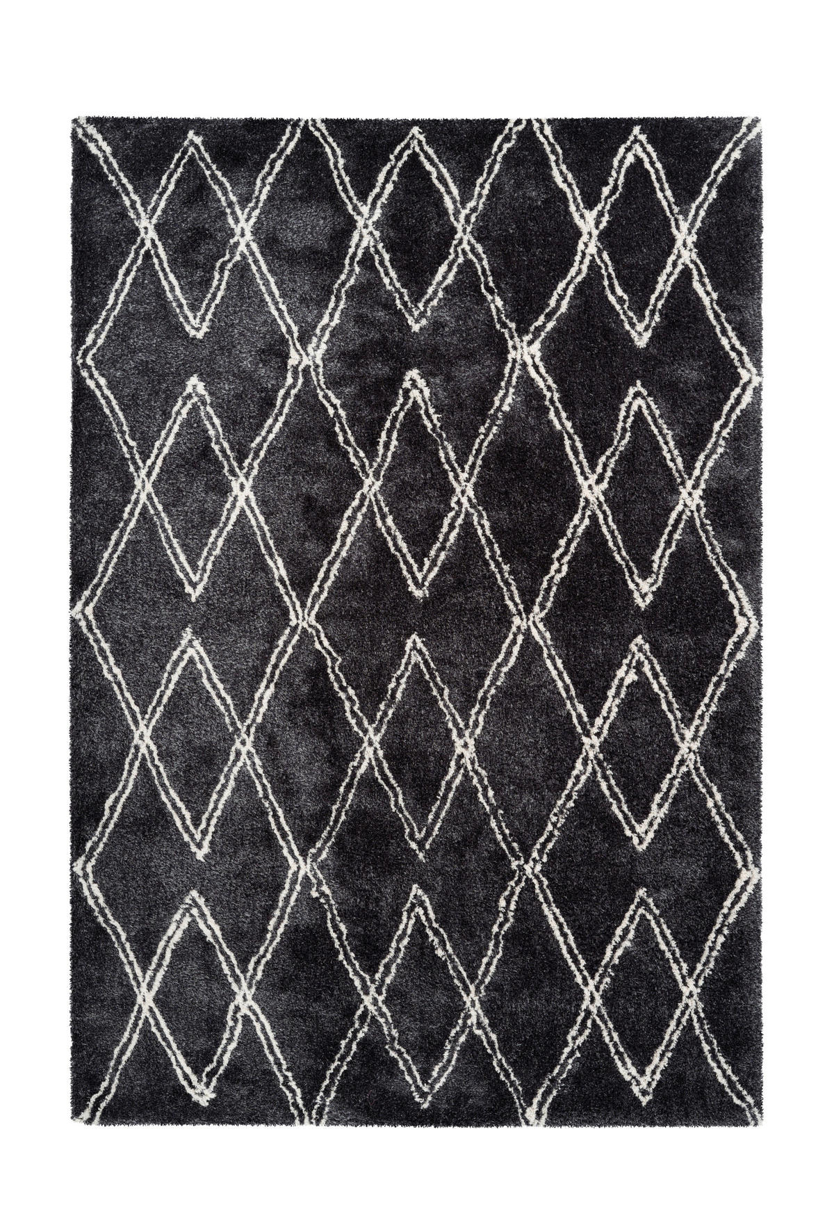 360Living Teppich anthrazit B/L: ca. 200x290 cm Teppich_Orlando 300 200 x 290cm - anthrazit (200,00/290,00cm) - 360Living