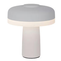 Näve Leuchten LED-Tischleuchte weiß Kunststoff Metall B/H/T/D: ca. 15x16,5x15x15 cm PILU - weiß (15,00/16,50/15,00cm) - Näve Leuchten