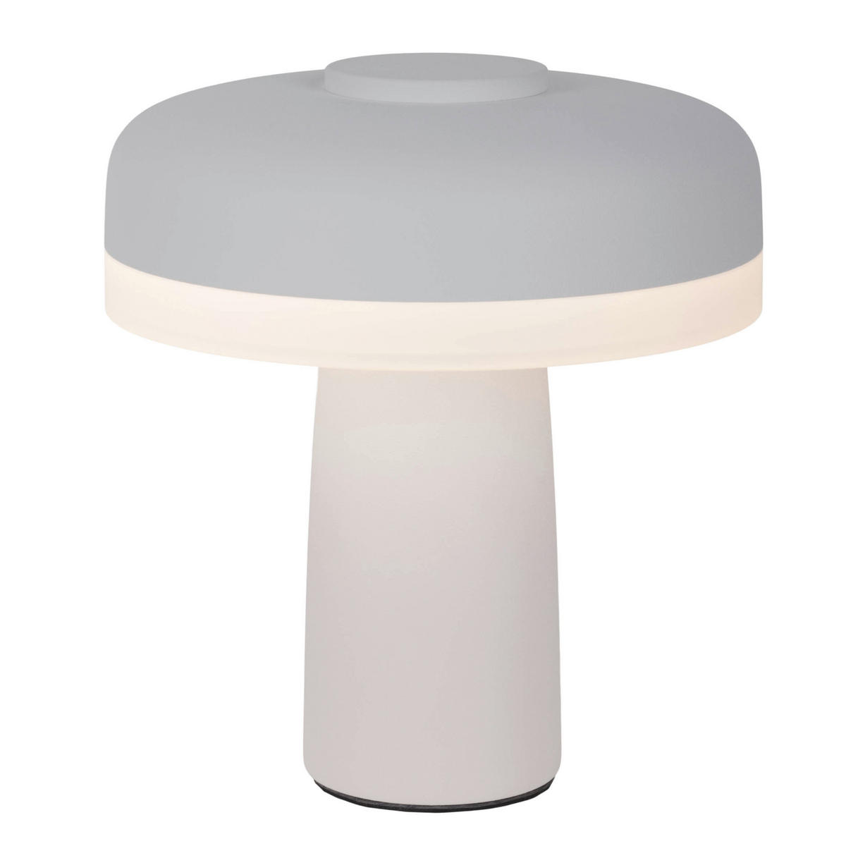 Näve Leuchten LED-Tischleuchte weiß Kunststoff Metall B/H/T/D: ca. 15x16,5x15x15 cm PILU - weiß (15,00/16,50/15,00cm) - Näve Leuchten