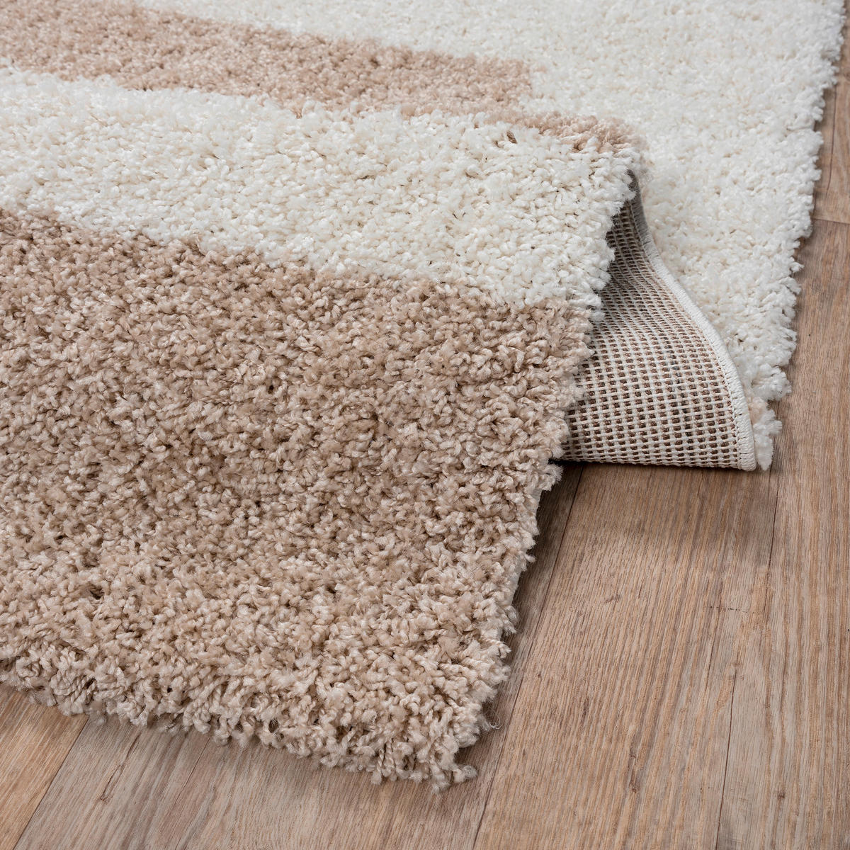 Sanat Hochflorteppich MILANO beige B/L: ca. 200x290 cm MILANO - beige (200,00/290,00cm) - Sanat