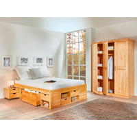 Funktionsbett Claas natur Liegefläche B/L: ca. 160x200 cm Claas - natur (166,00/48,00/209,00cm) - Inter Link