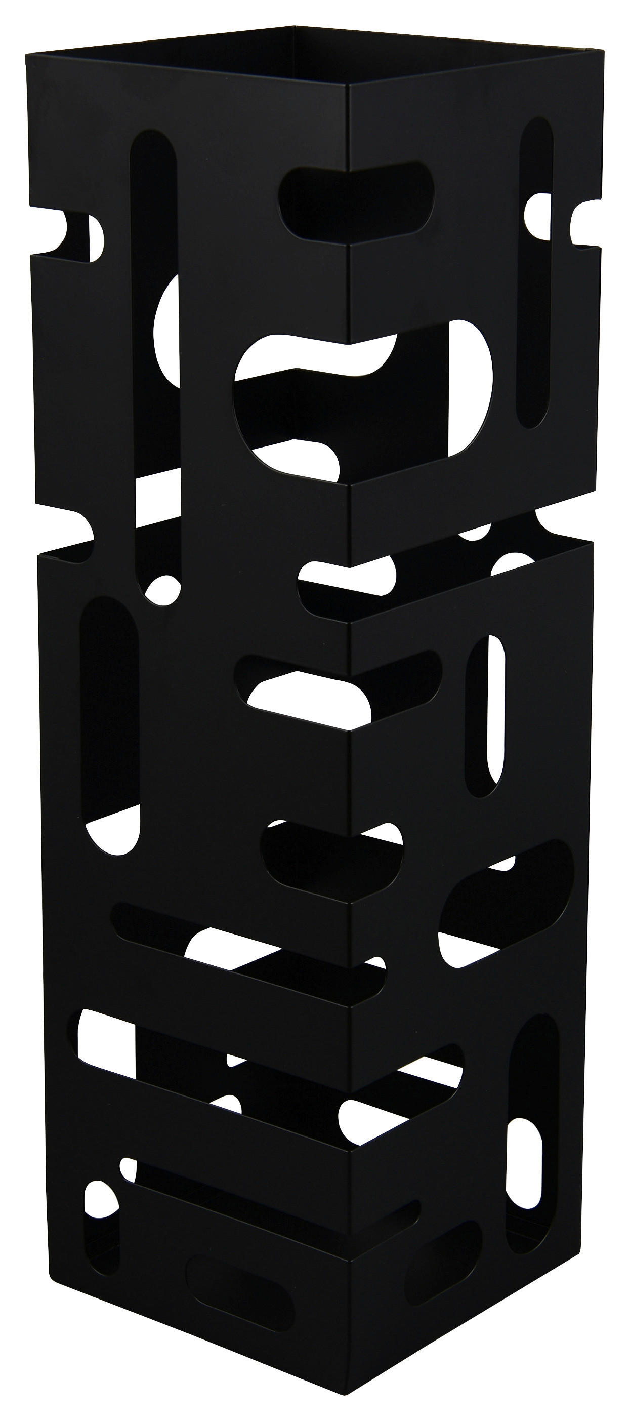 Schirmständer Doris schwarz Metall B/H/T: ca. 18x49x16 cm Doris - schwarz (18,00/49,00/16,00cm)