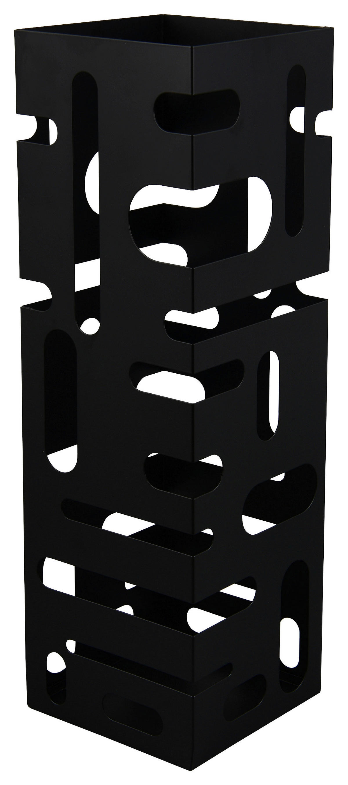 Schirmständer Doris schwarz Metall B/H/T: ca. 18x49x16 cm Doris - schwarz (18,00/49,00/16,00cm)