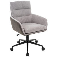 Drehstuhl POCOLine grau braun dunkel Stoff Kunstleder POCOLine - braun/grau