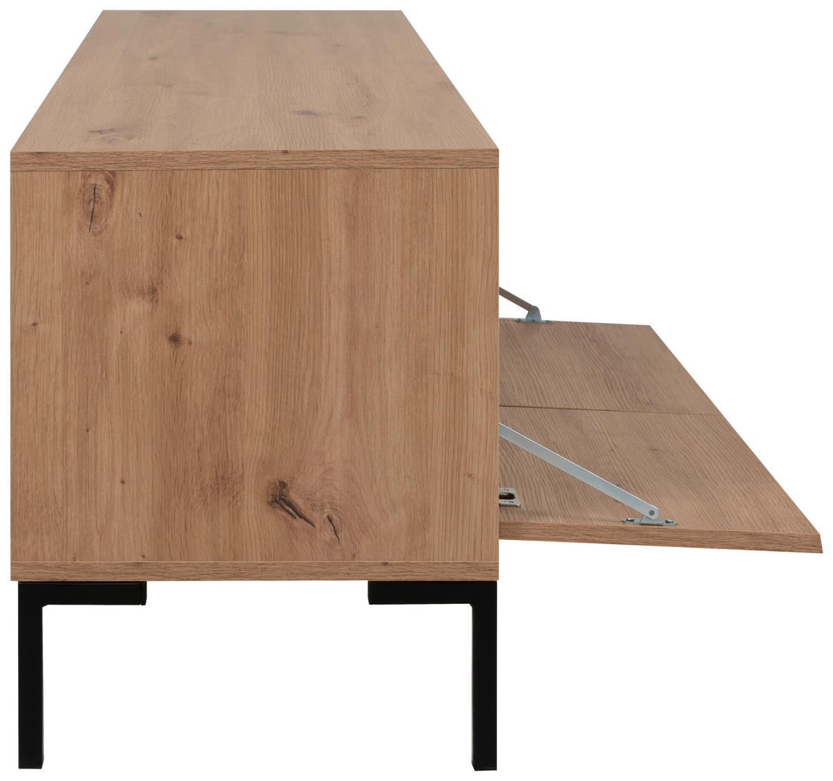 TV-Lowboard Korsika Eiche Artisan Nachbildung B/H/T: ca. 150x49x40 cm Korsika - Eiche (150,00/49,00/40,00cm)