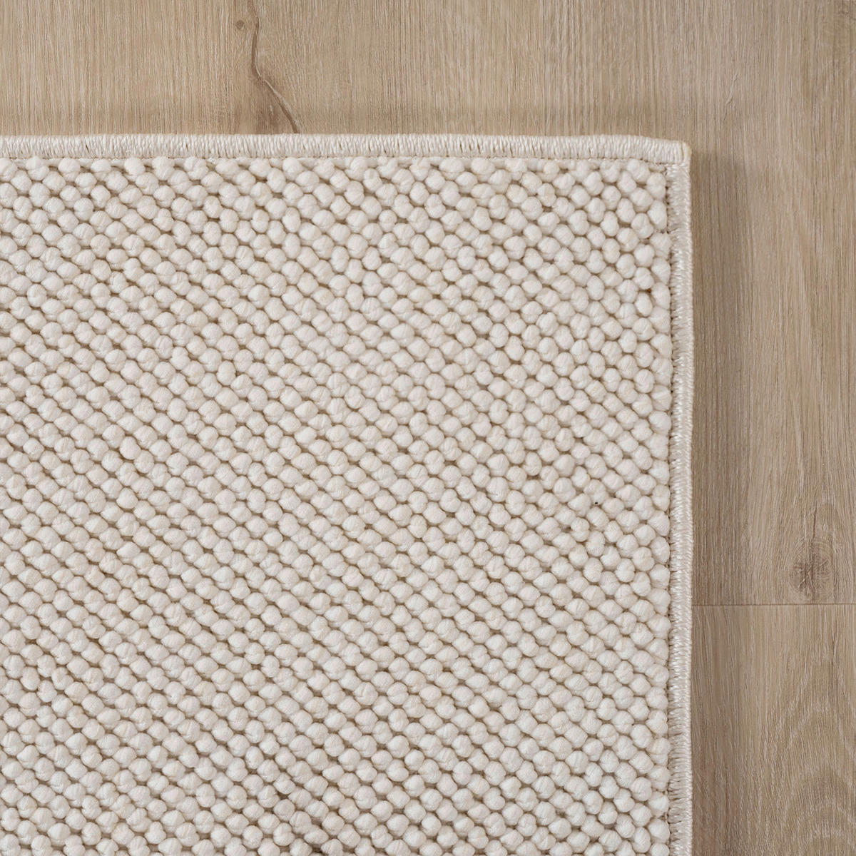 Ayyildiz Kurzflorteppich HELIX creme B/H/L: ca. 280x0,7x370 cm HELIX - creme (370,00/280,00/0,70cm) - Ayyildiz