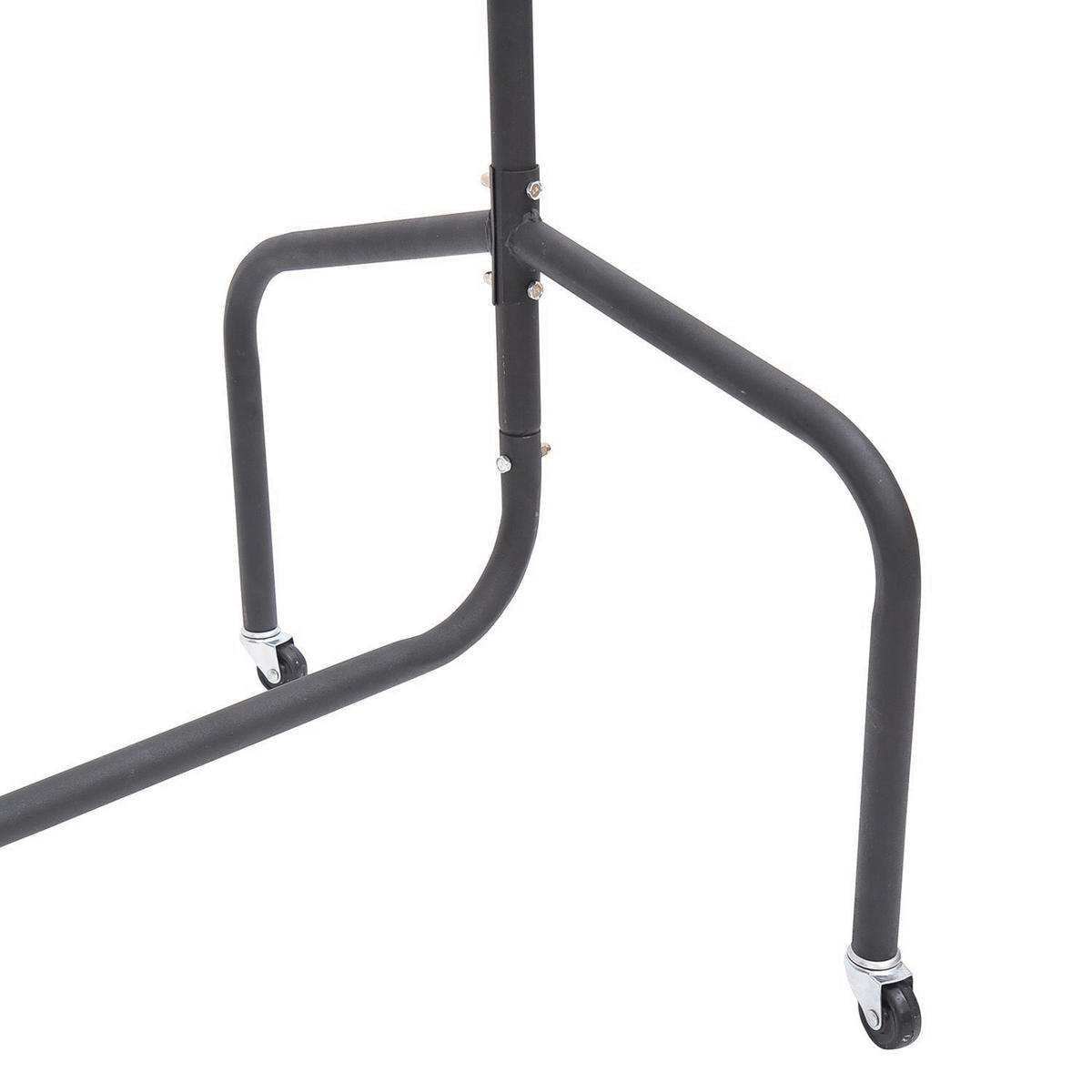 HOMCOM Kleiderständer schwarz Eisen B/H/T: ca. 150x150x60 cm Kleiderständer - schwarz (150,00/150,00/60,00cm) - HOMCOM
