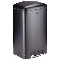Dirt Devil Treteimer schwarz Edelstahl B/H/T: ca. 30x52,5x29 cm Treteimer 20l - schwarz (30,00/52,50/29,00cm) - Dirt Devil