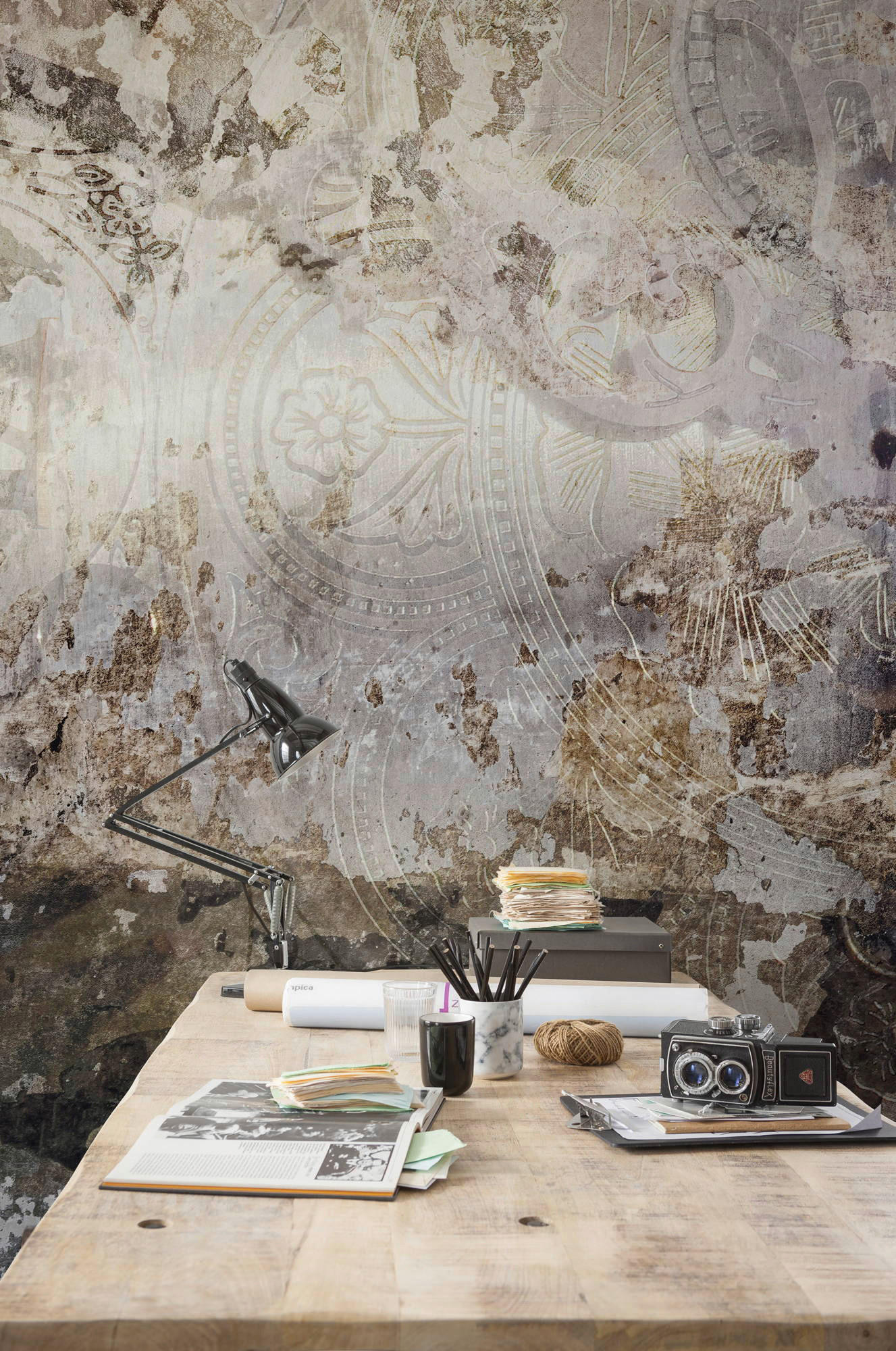 Komar Fototapete Time B/L: ca. 300x250 cm Time - (300,00/250,00cm) - Komar